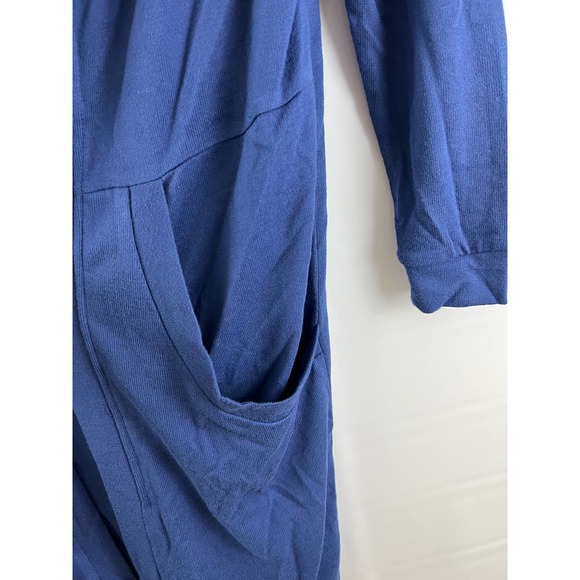The Wendy Williams Collection XS Blue Sweater Cardigan Long Sleeve Pockets - Picture 4 of 5